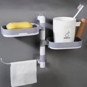 Въртяща се етажерка за баня - BathroomShelf