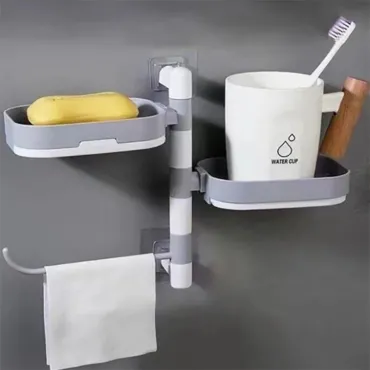 Въртяща се етажерка за баня - BathroomShelf