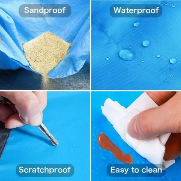 Водоустойчива постелка за плаж и къмпинг, незадържаща пясък - BeachMat