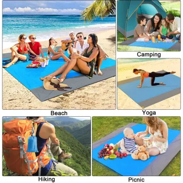 Водоустойчива постелка за плаж и къмпинг, незадържаща пясък - BeachMat