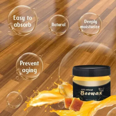 Вакса за дърво от пчелен восък - NatWax