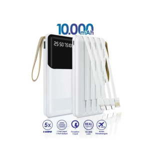 Бързо зарядно за телефон, преносима зарядна станция, 10000mAh - FastBank KP-37