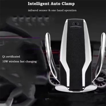 Интелигентно безжично зарядно за телефон, стойка за кола - SmartCharger