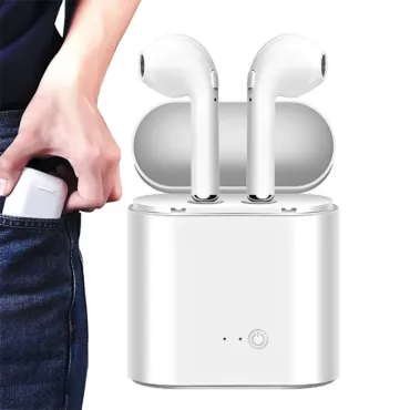 Безжични слушалки с кейс за зареждане 17S - WirelessHeadphon