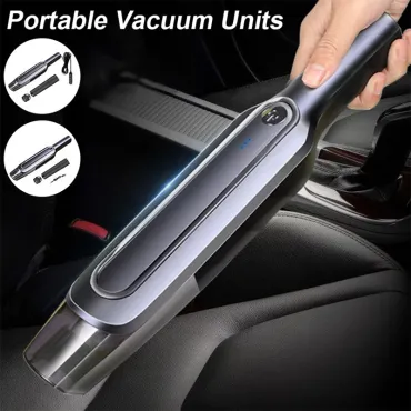 Безжична супер мощна прахосмукачка за дома и колата 12000Pa - CordlessVacuum