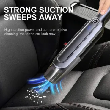 Безжична супер мощна прахосмукачка за дома и колата 12000Pa - CordlessVacuum