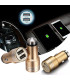 Алуминиев адаптер за запалка на кола с 2 бр. USB - CarLighter