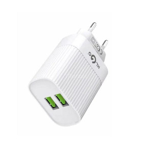 Адаптер/Зарядно за смартфон KLGO Premium Quality 2xUSB, 2.4A - PhoneCharger