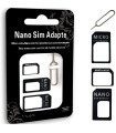 Адаптери за SIM карти 4 in 1 Nano/micro/standard SIM - Sim adapter