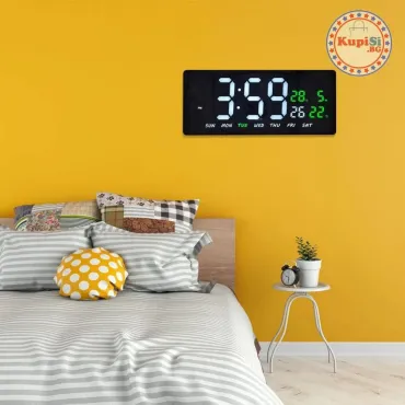 LED часовник с голям дисплей