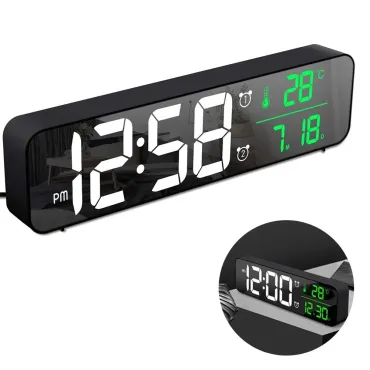 Дигитален LED часовник с аларма и термометър | jumbo-catalog.bg