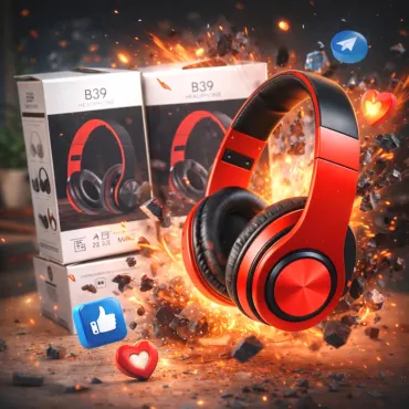 Игрални слушалки B39– геймърски | jumbo-catalog.bg