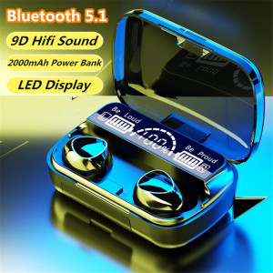 Bluetooth Безжични слушалки M10
