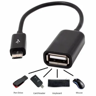 Преходник Micro USB към USB F – свържете флашки, мишки и устройства лесно