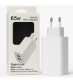 Адаптер за зареждане с Type-C и USB порт, 65W