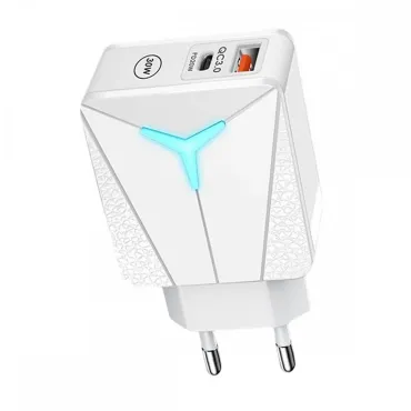 Адаптер за зареждане с USB и Type C портове от jumbo-catalog.bg