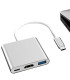 Hdmi type c преходник адаптер - 3в1 | jumbo-catalog.bg
