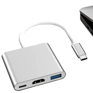 Hdmi type c преходник адаптер - 3в1 | jumbo-catalog.bg