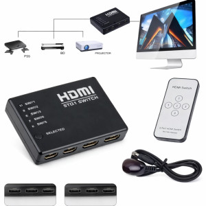 HDMI превключвател с 3 порта - Full HD 1080p Switch | jumbo-catalog.bg
