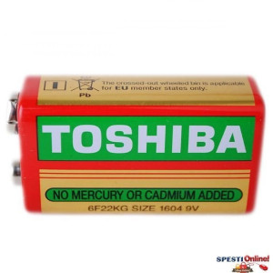 Батерия Toshiba 9V – Надеждно захранване за вашите устройства
