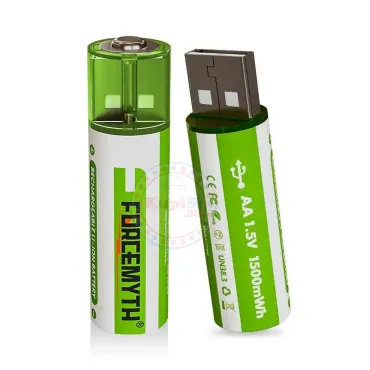 USB Презареждащи AA Батерии – 1.5V 1500mAh
