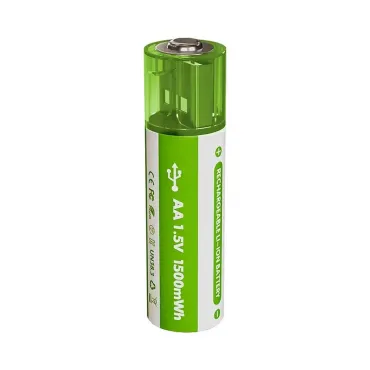 USB Презареждащи AA Батерии – 1.5V 1500mAh