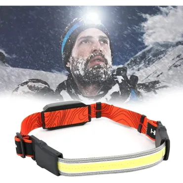 USB челник с лента за глава – зареждаща се LED лампа | jumbo-catalog.bg