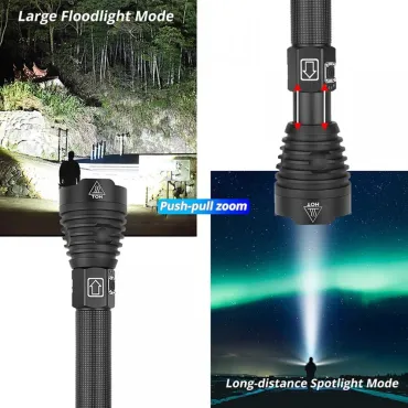 XHP90.3Мощен акумулаторен фенер от jumbo-catalog.bg