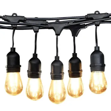 Висящи крушки за градина - Гирлянд 5 M - 10 LED