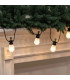 Висящи крушки за градина - Гирлянд 5 M - 10 LED