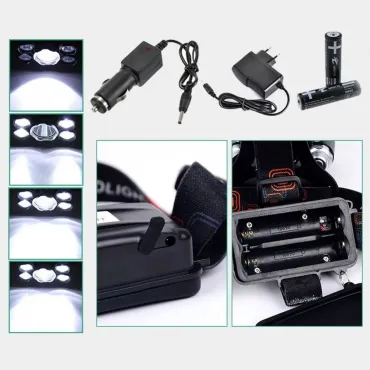 Акумулаторен LED челник - jumbo-catalog.bg