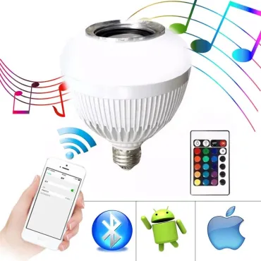Диско LED крушка с Bluetooth колонка и светлина – jumbo-catalog.bg