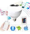 Музикална диско LED крушка с Bluetooth