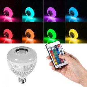 Музикална диско LED крушка с Bluetooth