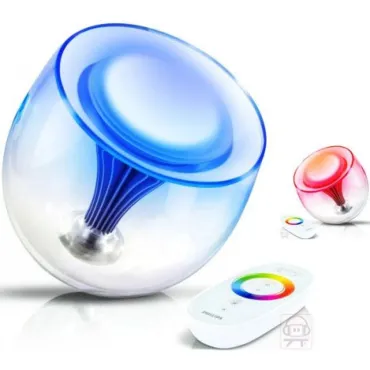 Цветна лампа с дистанционно Philips