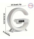 LED лампа с вграден часовник и QI зарядно устройство – jumbo-catalog.bg