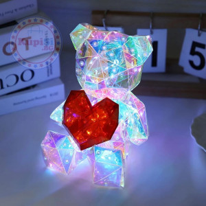 LED лампа Twinkle Bear - Светещо мече