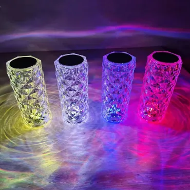RGB кристална лампа с музика и 6 светлинни цвята – jumbo-catalog.bg