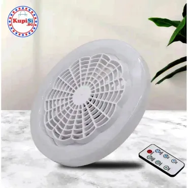 Вентилатор за таван без перки с LED и дистанционно | jumbo-catalog.bg