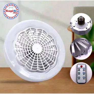 Вентилатор за таван без перки с LED и дистанционно | jumbo-catalog.bg