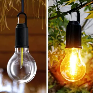 Акумулаторна LED крушка за закачане