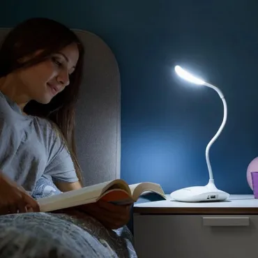 Настолна LED лампа с USB зареждане за бюро – jumbo-catalog.bg