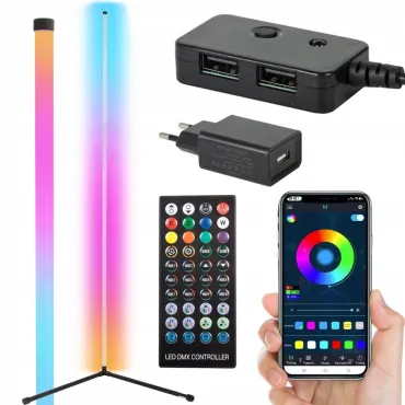 Подова RGB лампа за ъгъл с приложение | jumbo-catalog.bg