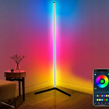 Подова RGB лампа за ъгъл с приложение | jumbo-catalog.bg