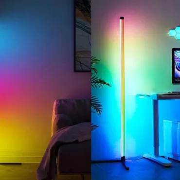 Подова RGB лампа за ъгъл с приложение | jumbo-catalog.bg