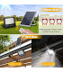 Соларна LED лампа 100W за двор и улица – jumbo-catalog.bg