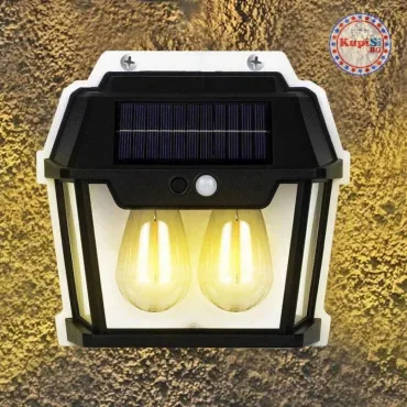 LED стенна лампа с датчик за движение – соларна | jumbo-catalog.bg