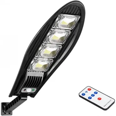 LED лампа с 3 режима и сензор за движение за двор и градина