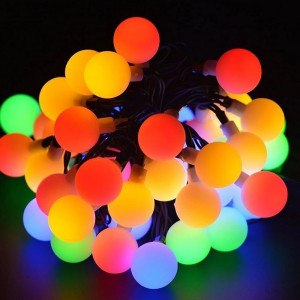 Соларен гирлянд - многоцветен 20/40 LED
