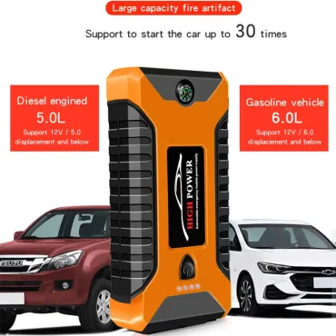 Комплект стартерно устройство за кола 99800mAh / 68800mAh с компресор
